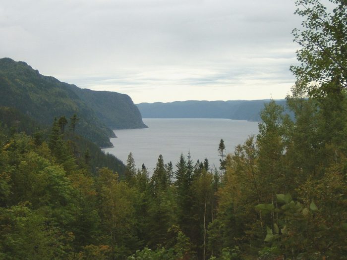 fjord du saguenay, de de l'anse st-jean