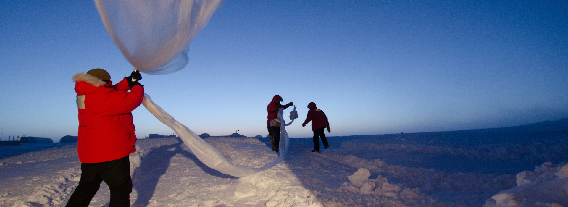 scientifiques sur le terrain