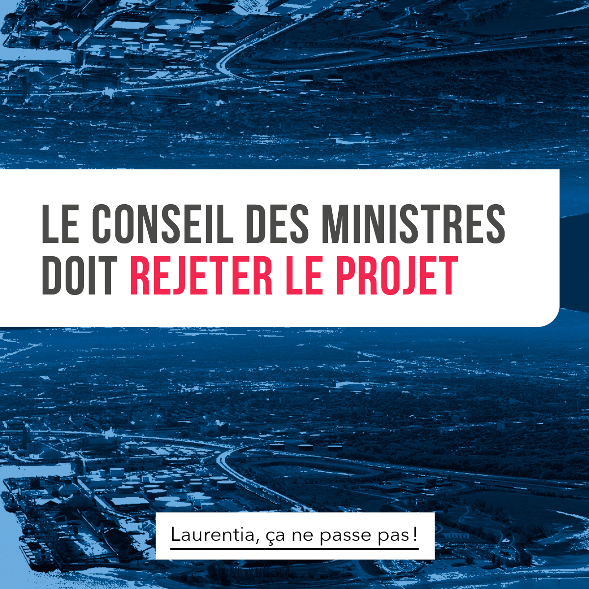 Communiqué - L’Agence d’évaluation d’impact et le ministre de l’Environnement du Canada concluent que Laurentia aurait des impacts négatifs importants