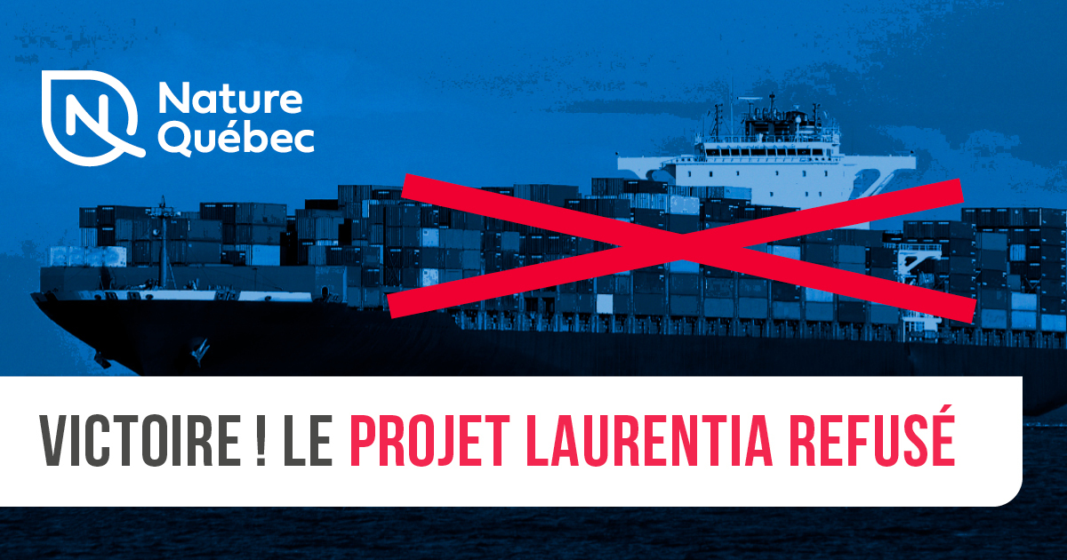 Communiqué - Le refus de Laurentia est une grande victoire citoyenne qui ferme définitivement la porte à tout projet d’agrandissement industriel du Port de Québec