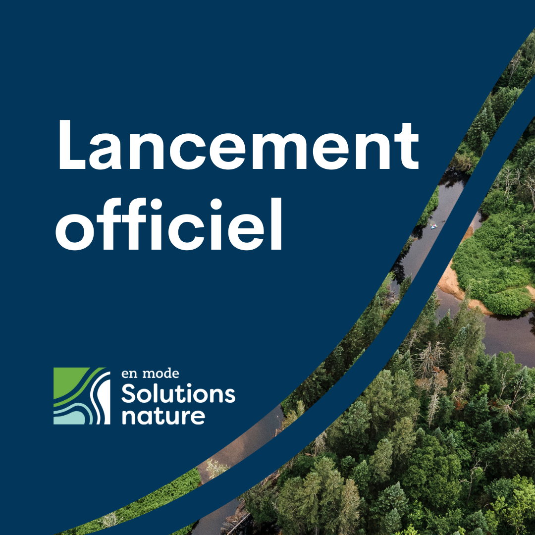 Communiqué - Changements climatiques  Neuf municipalités québécoises et une MRC passent en mode «solutions nature»