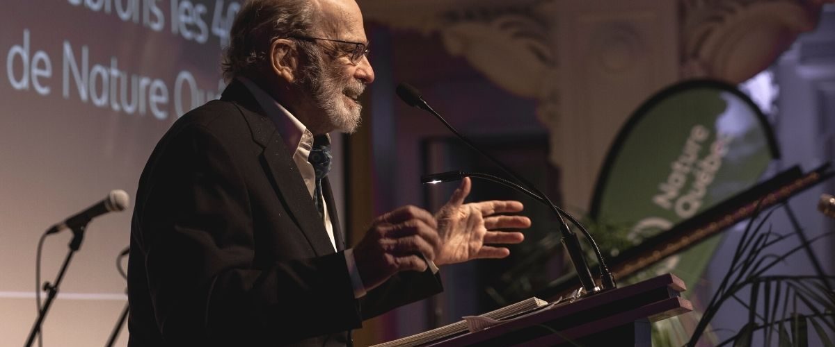 Harvey Mead, 40e de Nature Québec. Crédits : Johany Sergerie
