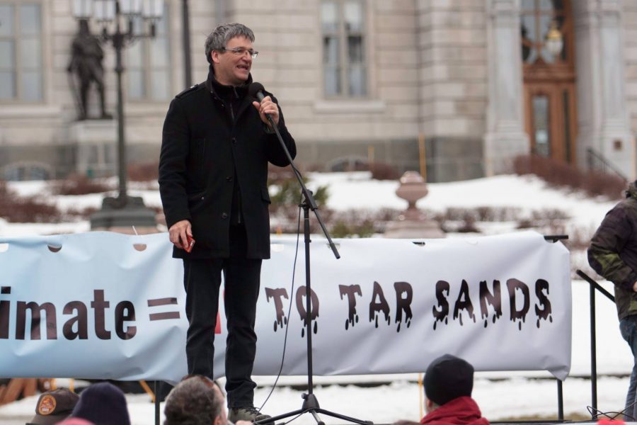 Christian Simard Marche action Climat