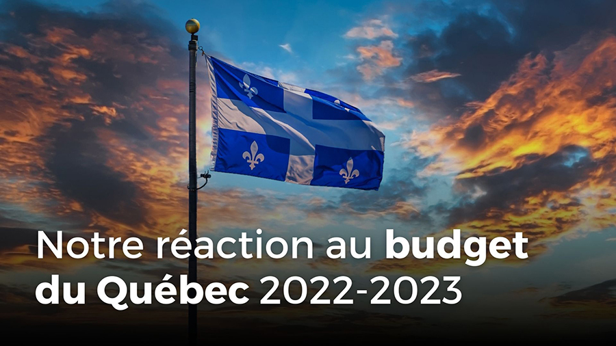 Le budget montre que le gouvernement Legault ne comprend toujours pas l’urgence d’agir en matière d’environnement, déplore Nature Québec
