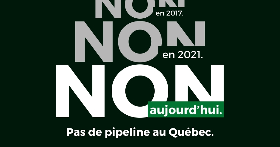 Les projets d’énergies fossiles au Québec constituent  « des mirages », selon 100 organisations et représentant-e-s